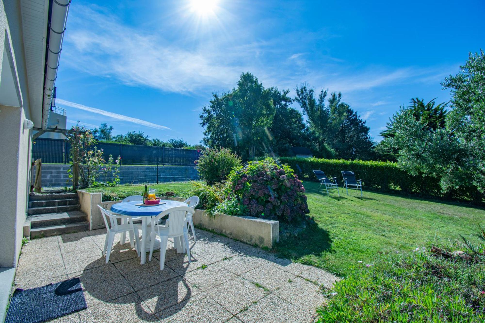 Goul Ar Roz I Terrasse Sud & Vue Mer Telgruc-sur-Mer Exterior foto